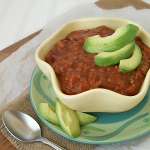 Easy and Healthy Slow Cooker Chili - Gluten Free and Grain Free