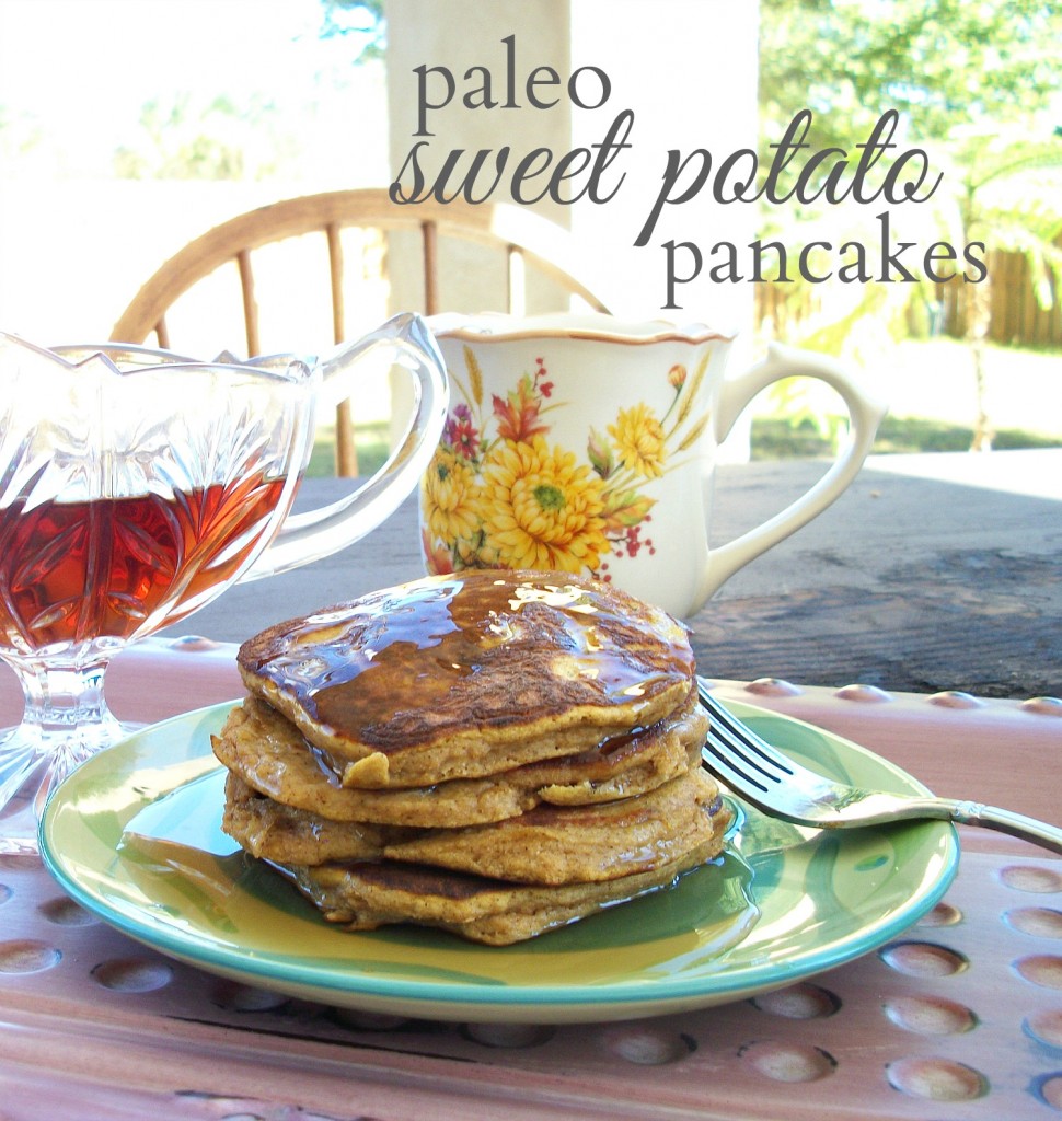 Paleo Sweet Potato Pancakes