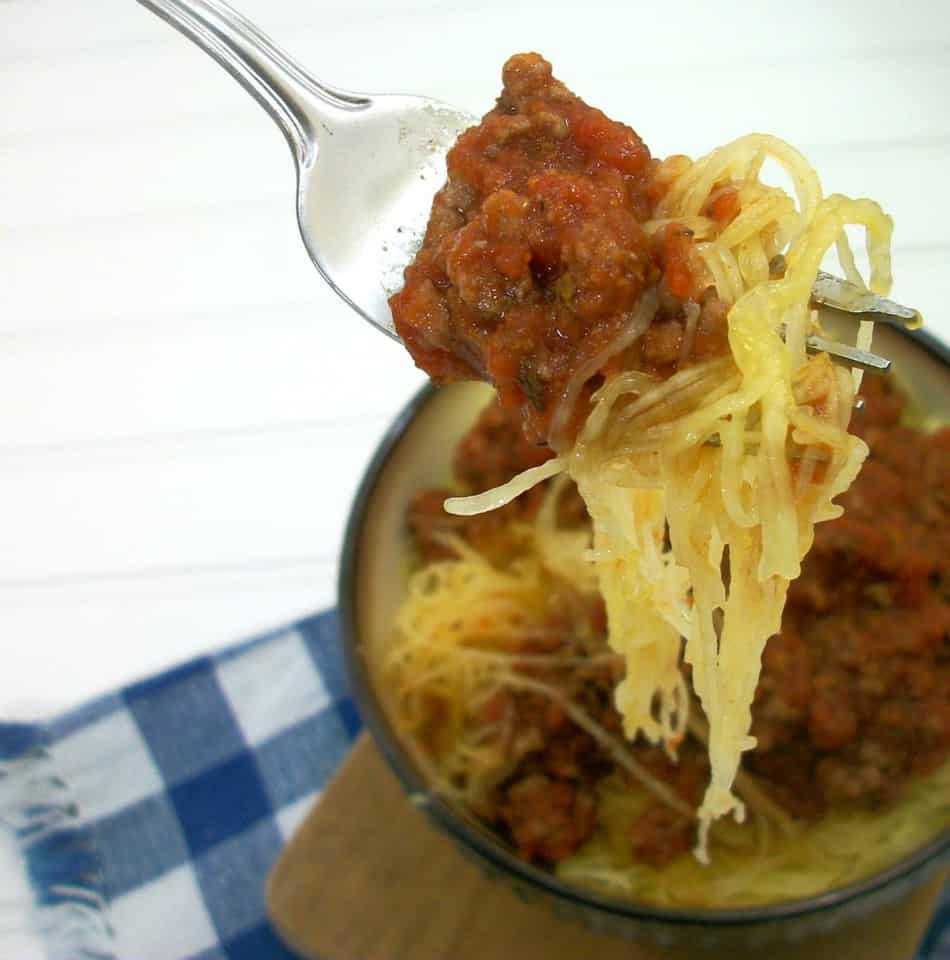 Paleo Spaghetti Squash Spaghetti