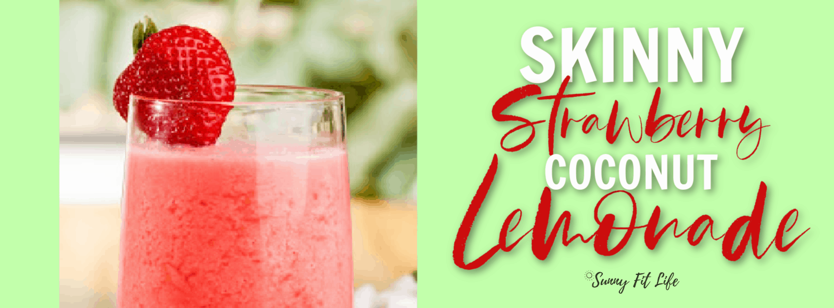 strawberry coconut lemonade detox water recipe