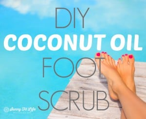 Coconut Oil Foot Scrub Recipe