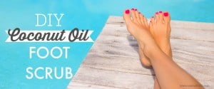 Coconut Oil Foot Scrub Recipe