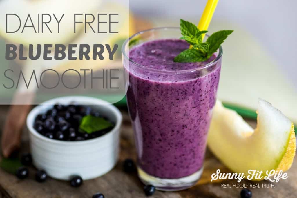 dairy free blueberry smoothie recipe