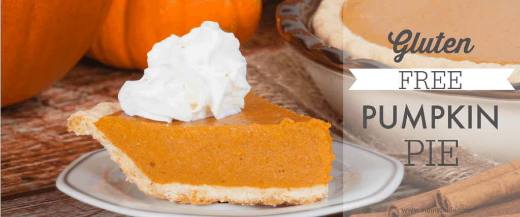 GLUTEN FREE PUMPKIN PIE RECIPE