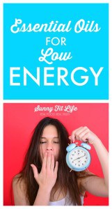 essential oils for low energy energy boost